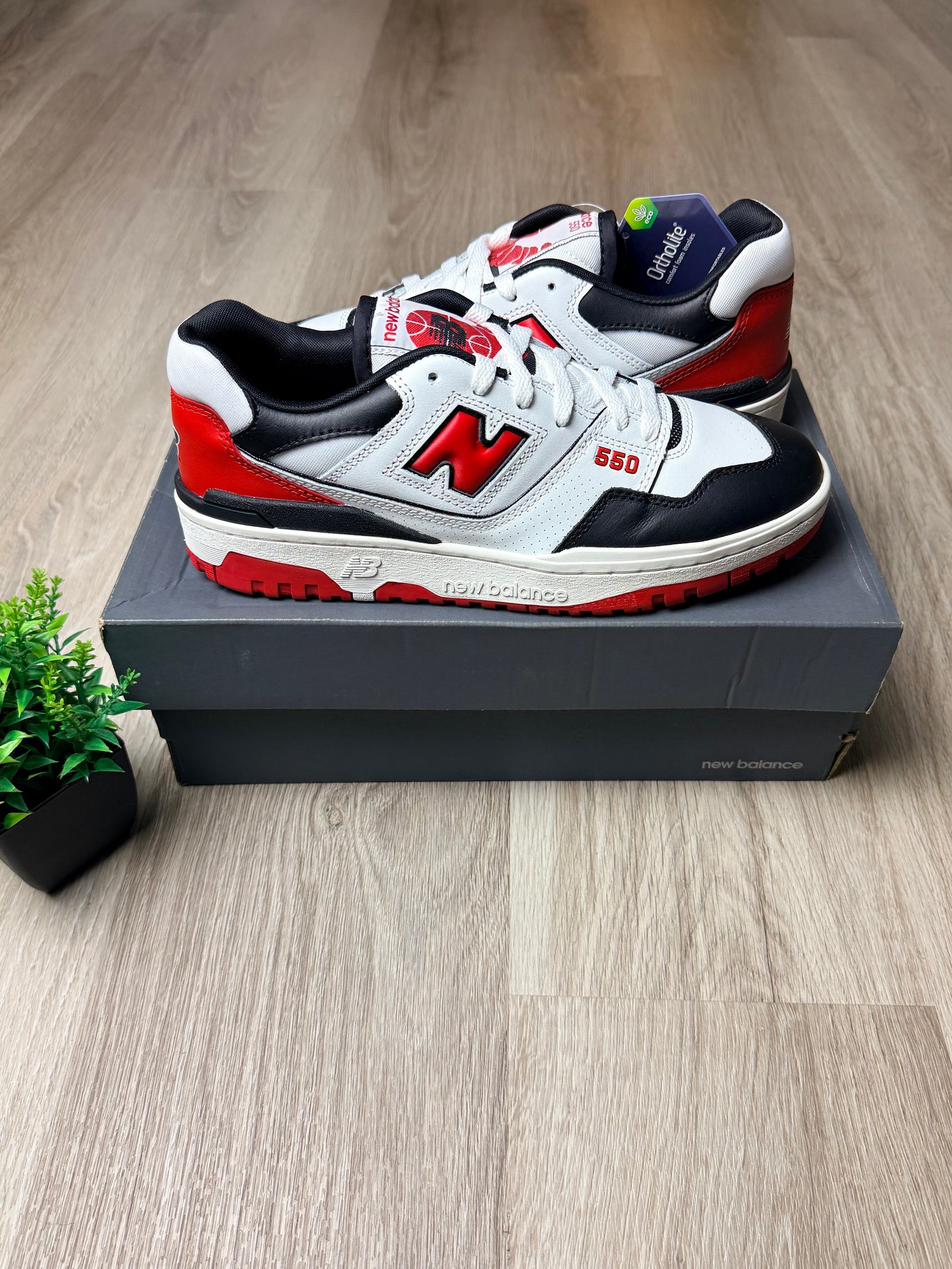 New Balance 550 'Team Red'