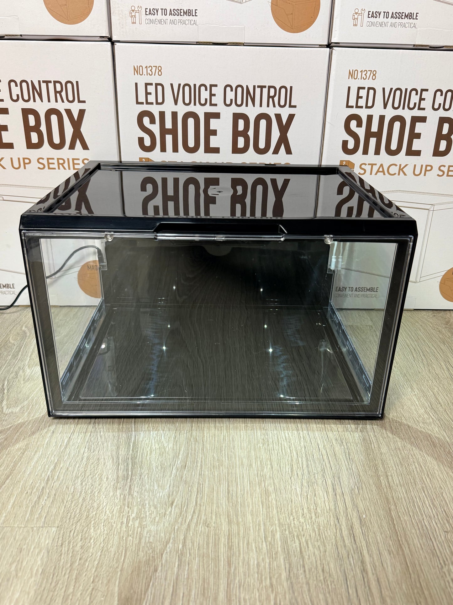 LED Shoe Display 3-Window (Stack Up Series)