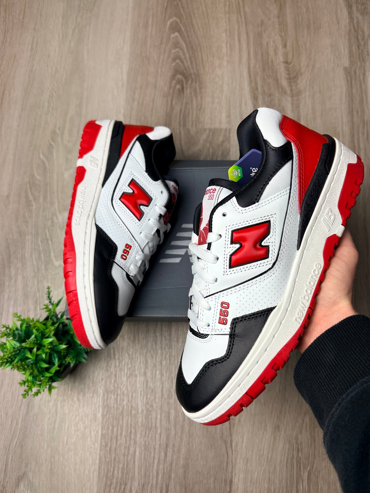 New Balance 550 'Team Red'